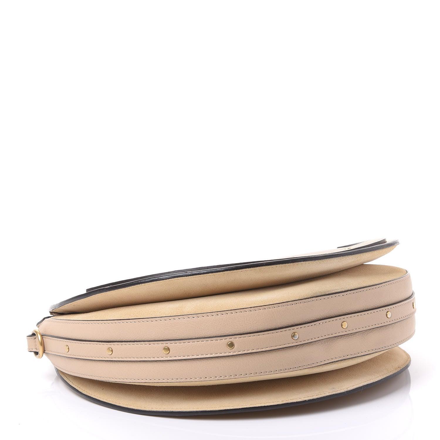 Chloe Goatskin Suede Medium Pixie Bag Pearl Beige 3 of 8