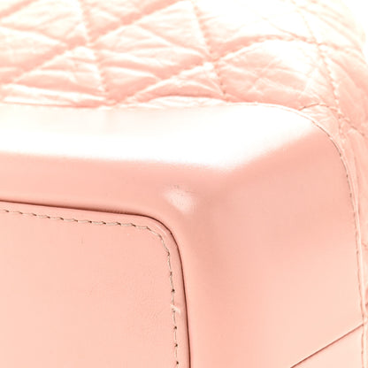 Chanel Aged Calfskin Quilted Small Gabrielle Backpack Pink 10 of 12