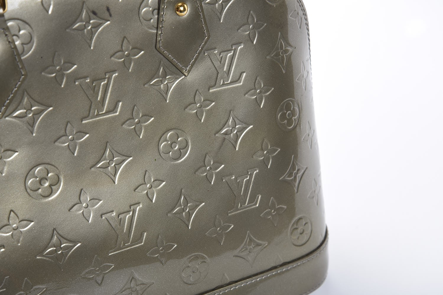 Louis Vuitton Vernis Alma PM Gris Art Deco 17 of 23