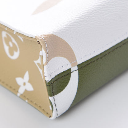 Louis Vuitton Monogram Giant Toiletry Pouch 26 Kaki 8 of 11