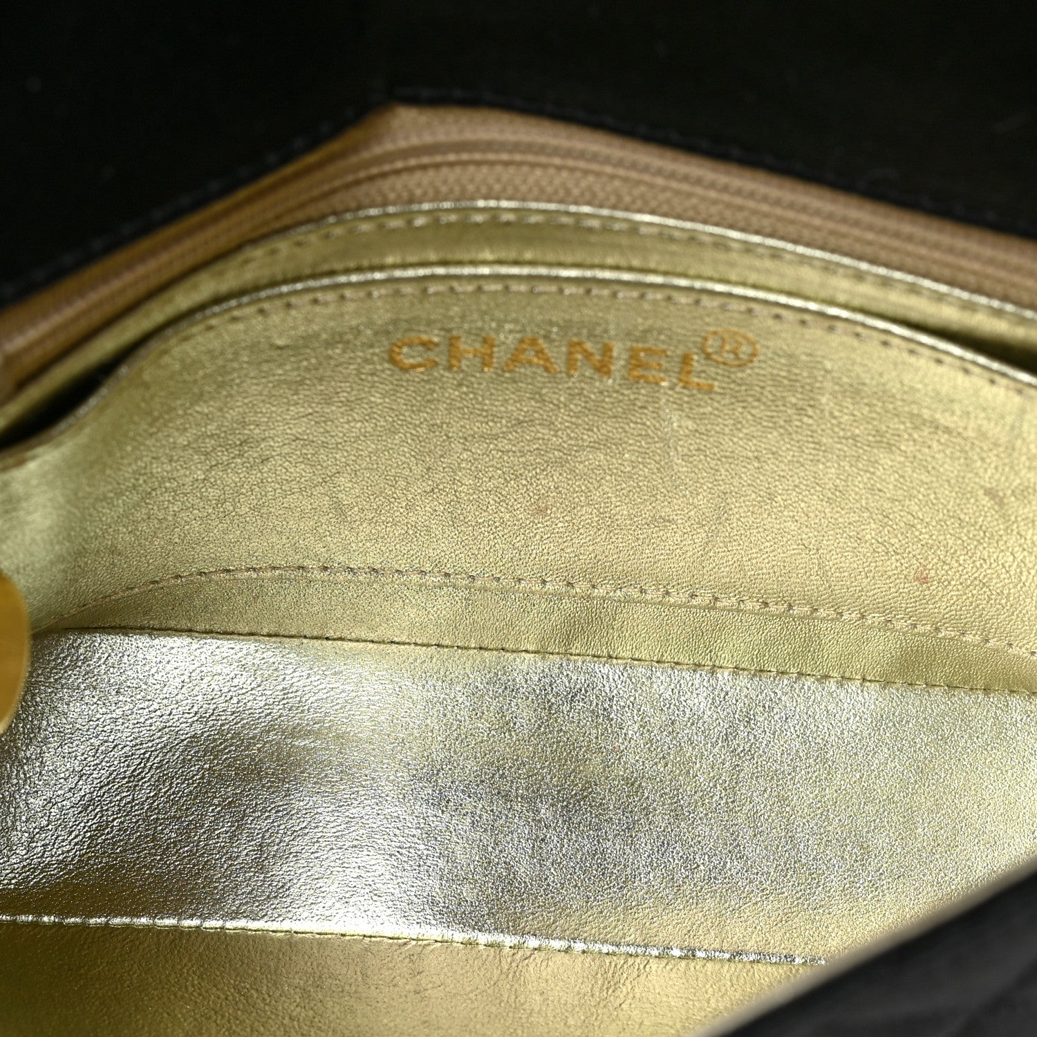Chanel Satin Quilted Mini Flap Black 5 of 9
