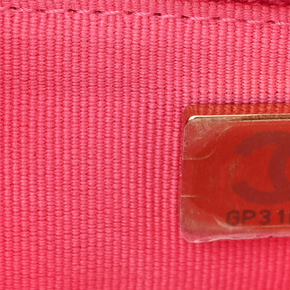 Chanel Caviar Quilted Wallet On Chain WOC Rose 7 of 11