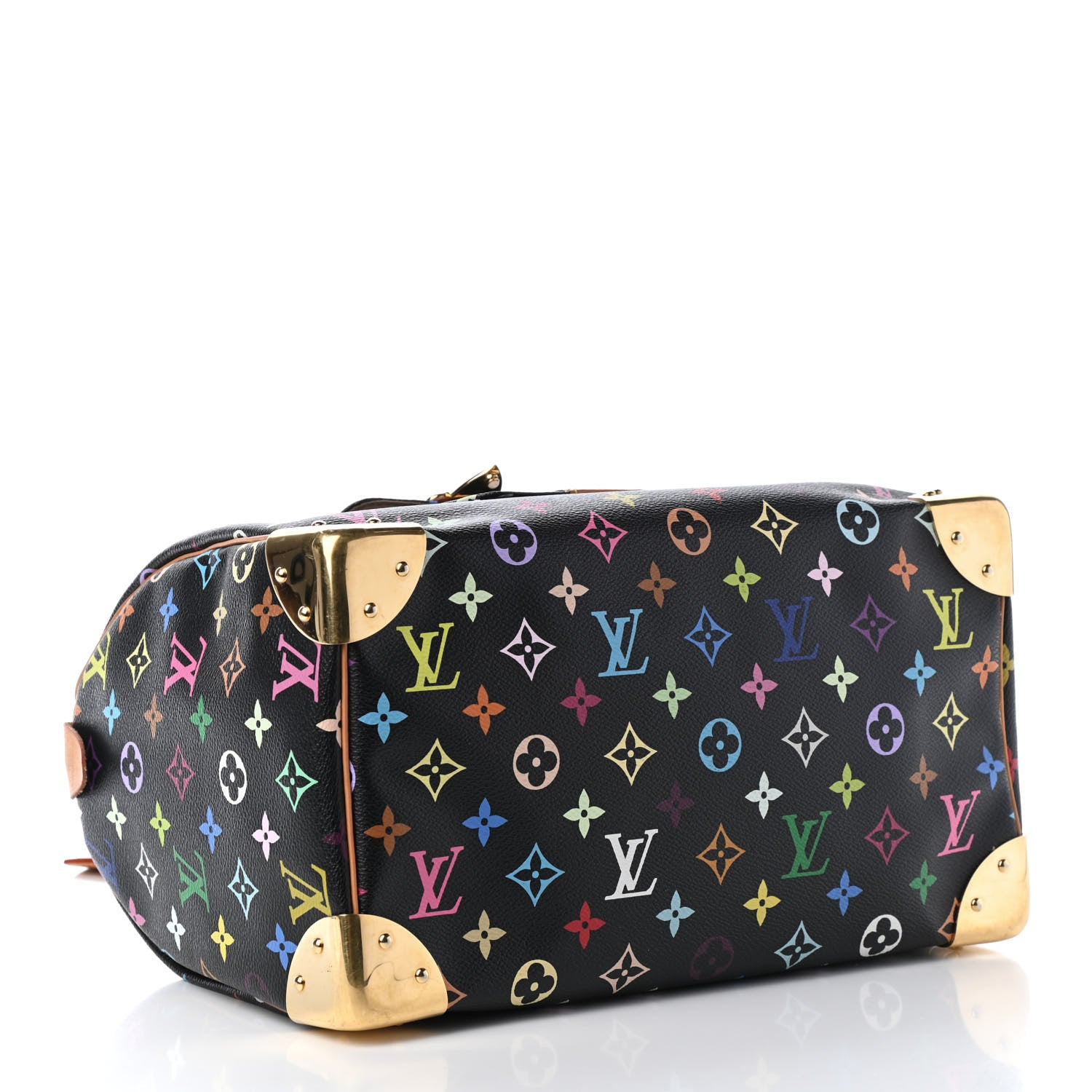 Louis Vuitton Monogram Multicolor Speedy 30 Black 3 of 4