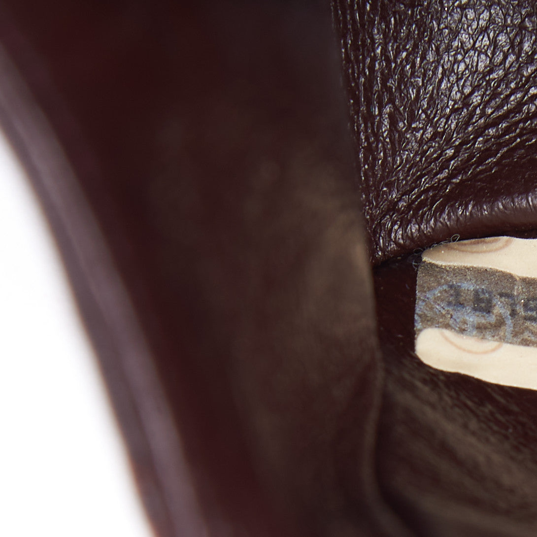 Chanel Lambskin Quilted Small Double Flap Burgundy 9 of 9