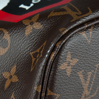 Louis Vuitton Monogram World Tour Neverfull MM 9 of 9