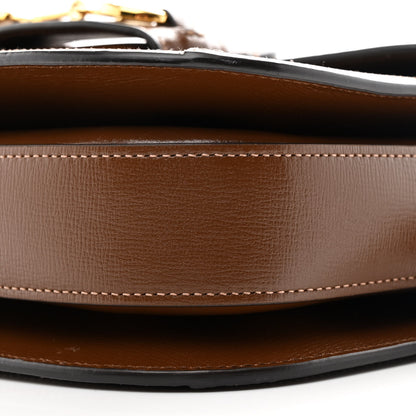 Gucci GG Supreme Monogram Horsebit 1955 Shoulder Bag Beige Brown Sugar 9 of 9