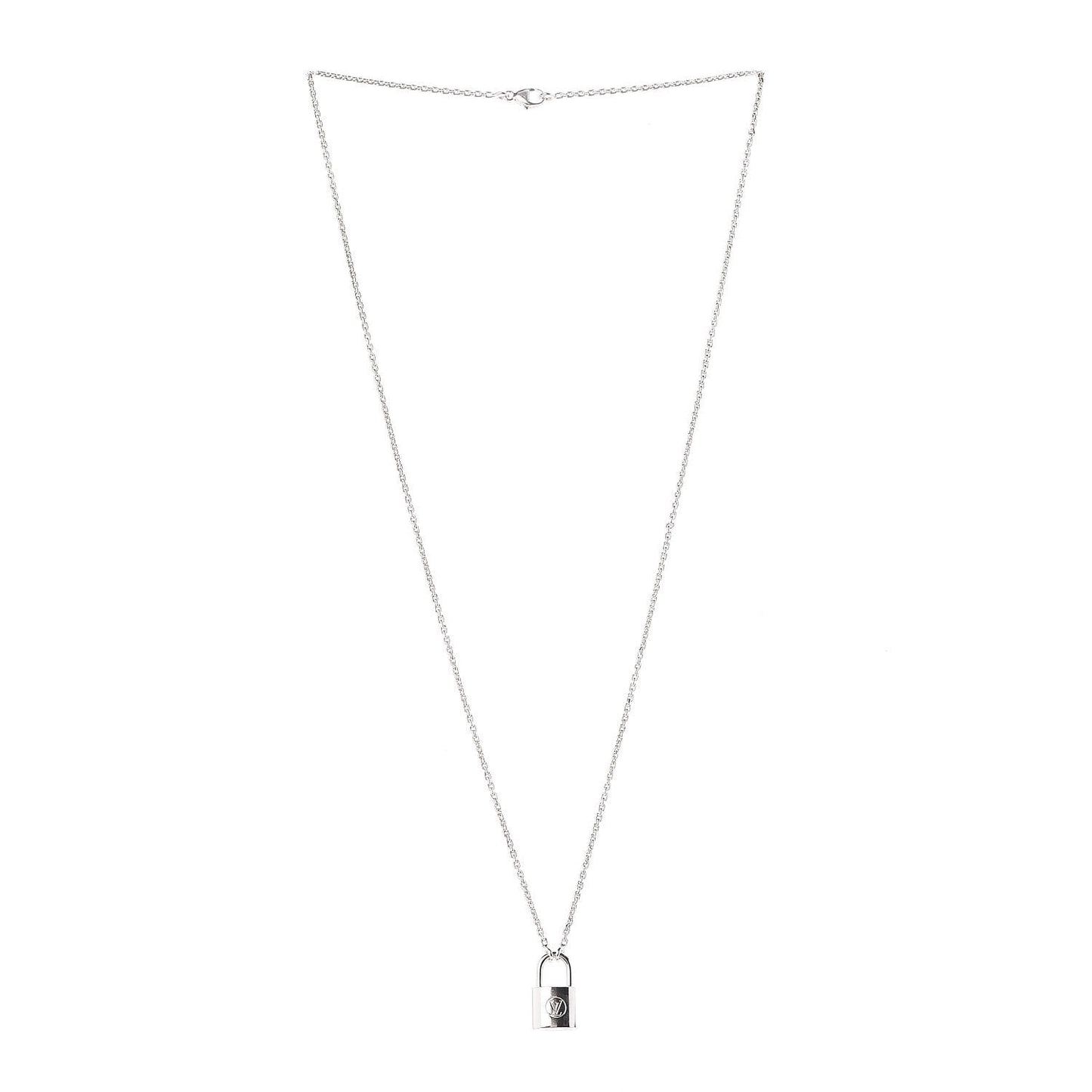 Sterling Silver Lockit Necklace