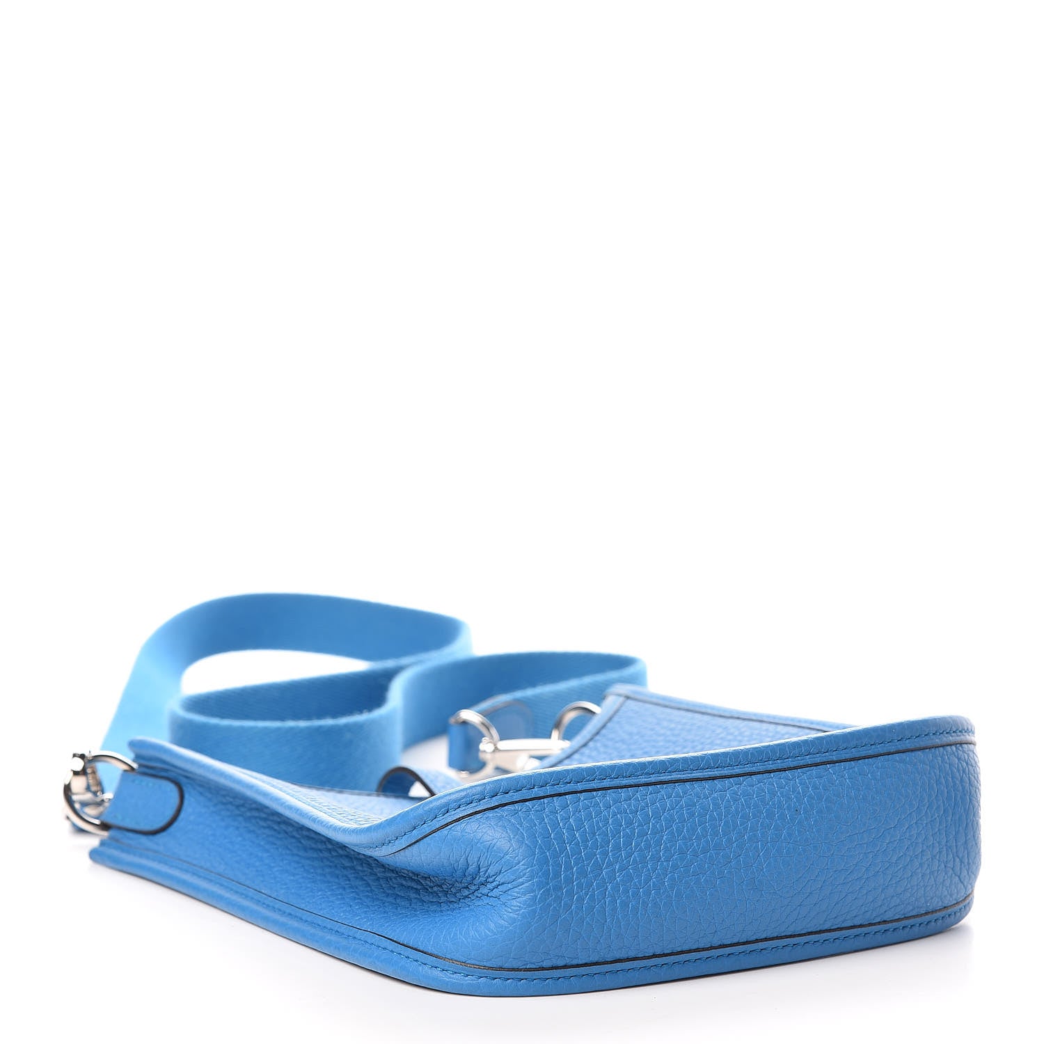 Hermes Taurillon Clemence Evelyne TPM Bleu Zanzibar 5 of 9