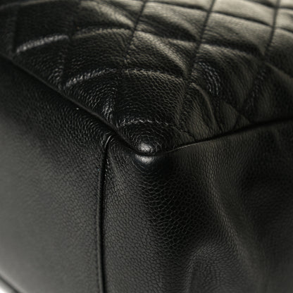 Chanel Caviar Quilted Grand Shopping Tote GST Black 12 of 16