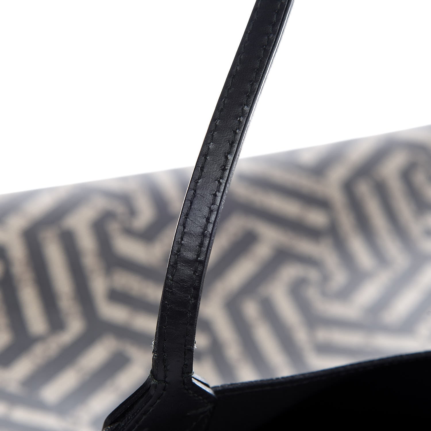 Gucci Calfskin GG Supreme Monogram Caleido Large Reversible Tote Black 13 of 26