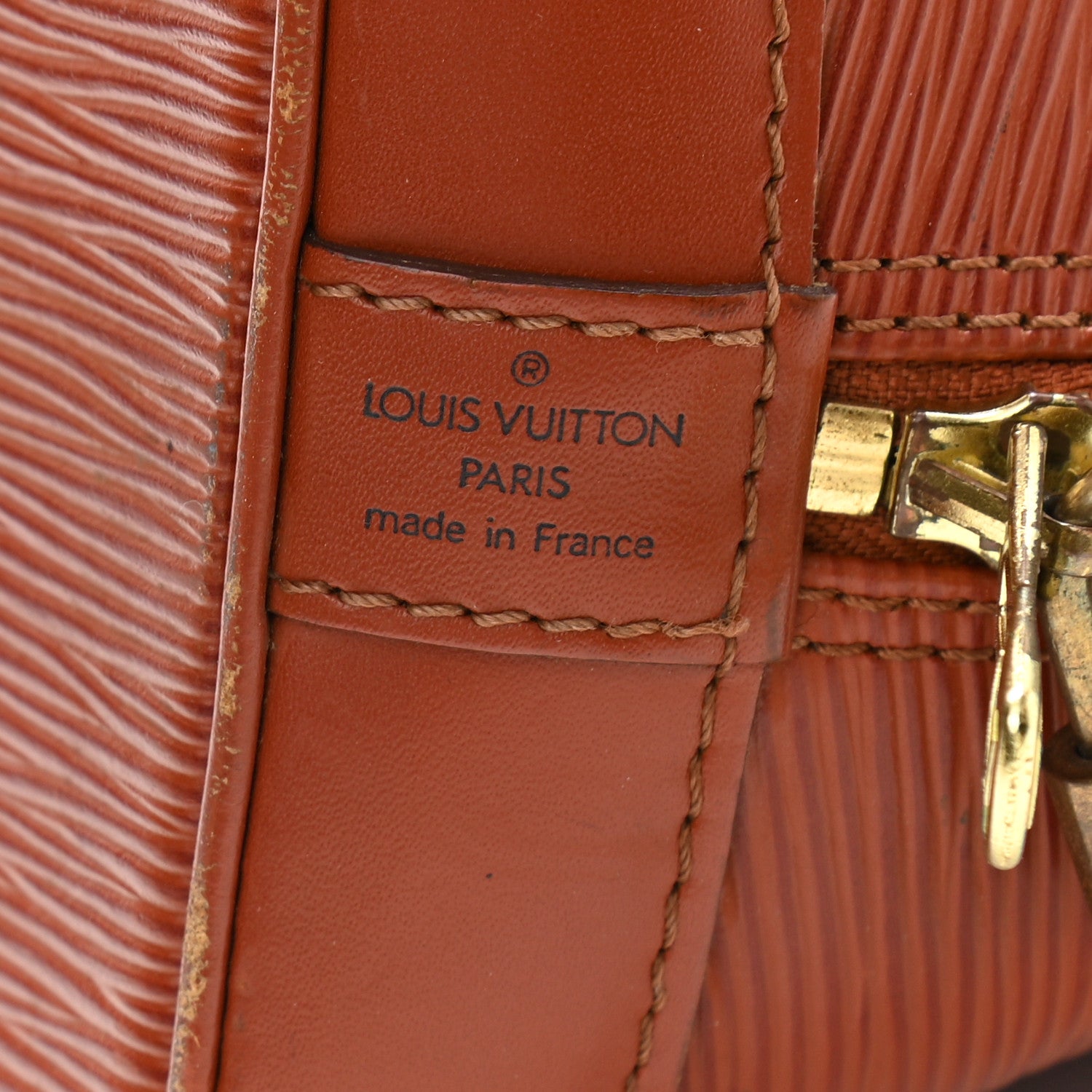 Louis Vuitton Epi Alma PM Kenyan Fawn 11 of 39