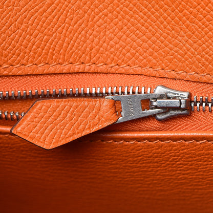Hermes Epsom Kelly Sellier 35 Orange 14 of 34