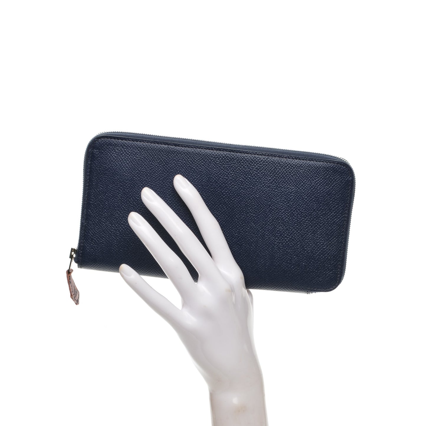 Epsom Silk'In Wallet Bleu Saphir