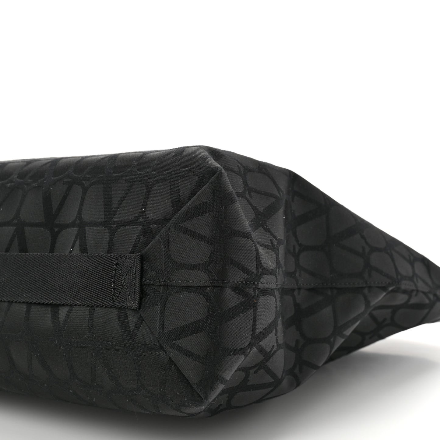 Nylon Iconographe Shopping Tote Black