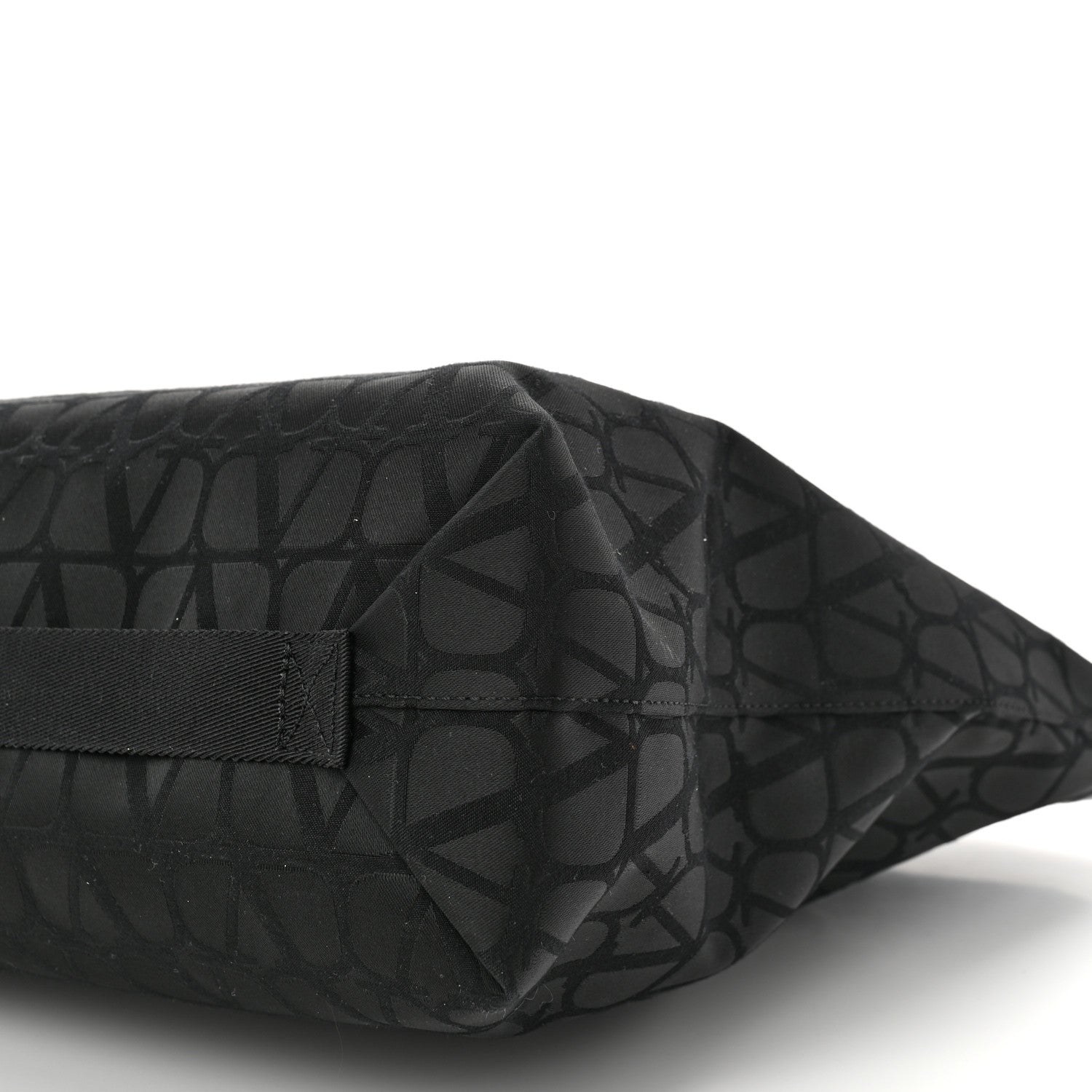 Valentino Garavani Nylon Iconographe Shopping Tote Black 10 of 11