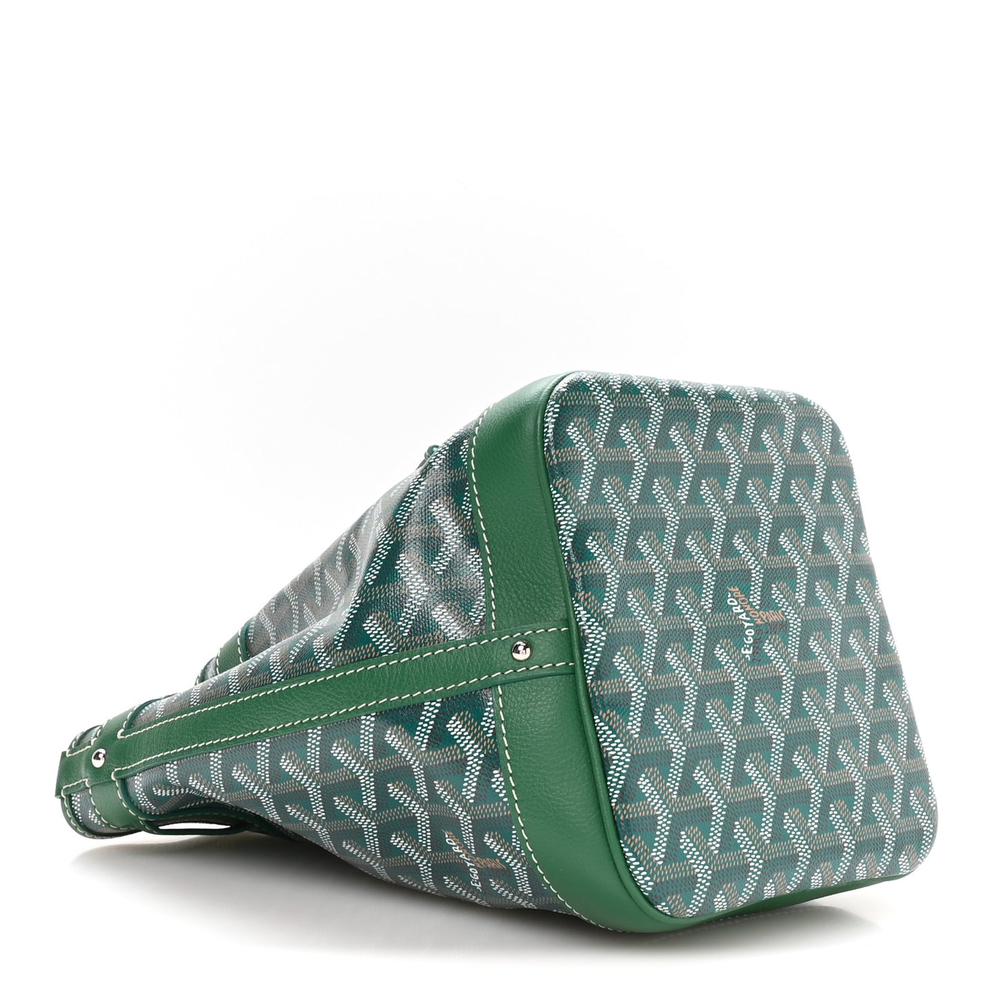 Goyardine Petit Flot Bucket Bag PM Green