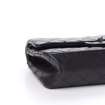 Chanel Aged Calfskin Quilted 2.55 Reissue 225 Flap Black 10 of 12