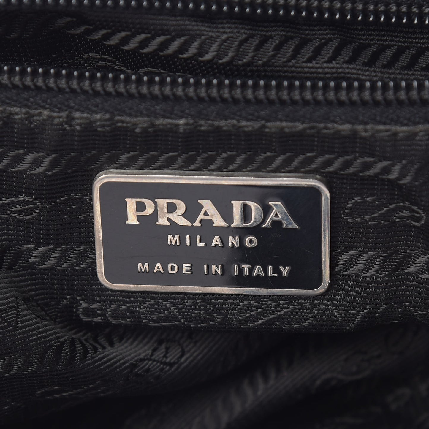 Nylon Vela Medium Backpack Black