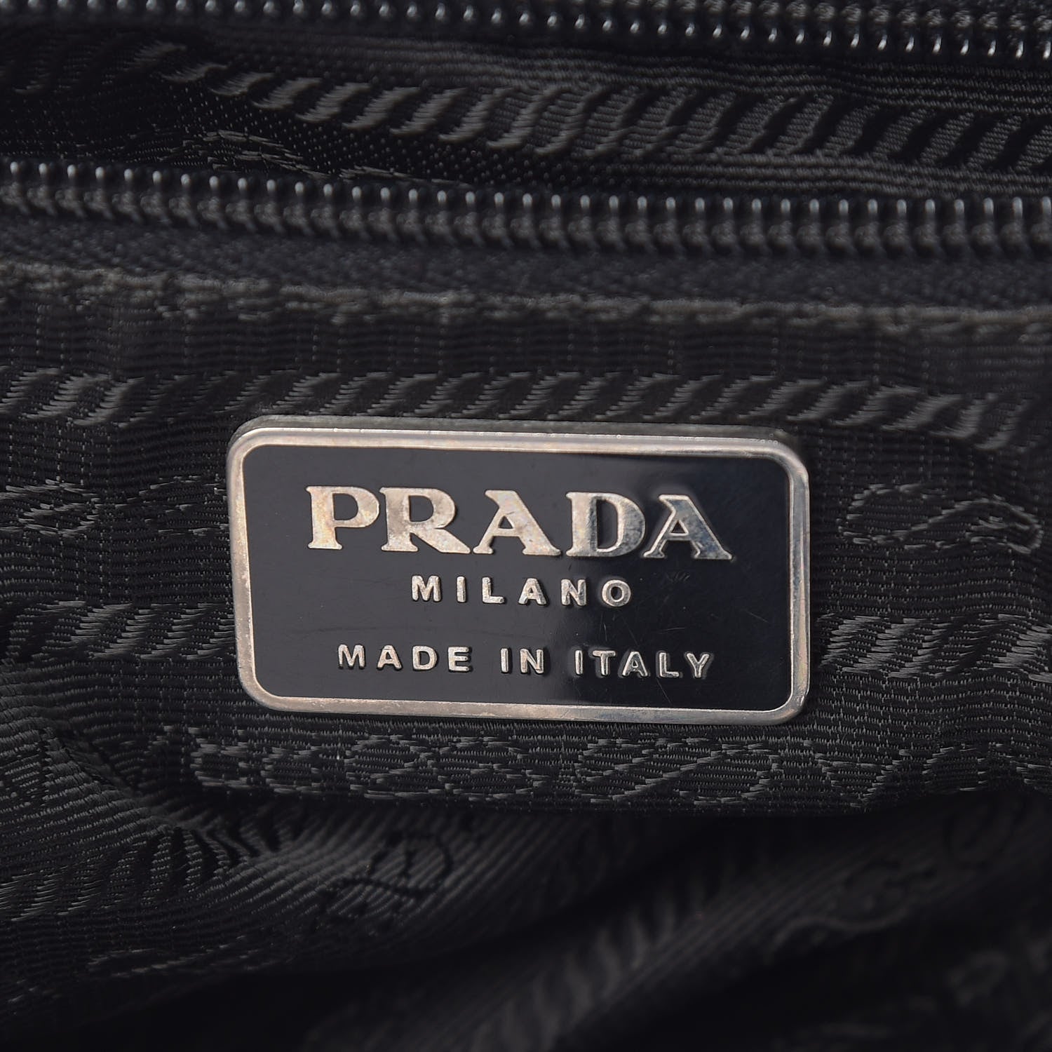 Prada Nylon Vela Medium Backpack Black 8 of 19