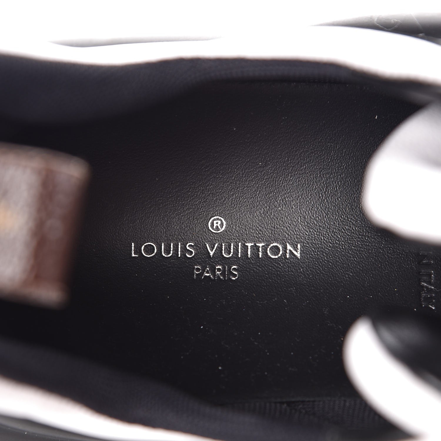 Louis Vuitton Calfskin Technical Nylon LV Archlight Sneakers 38.5 Black White 8 of 11
