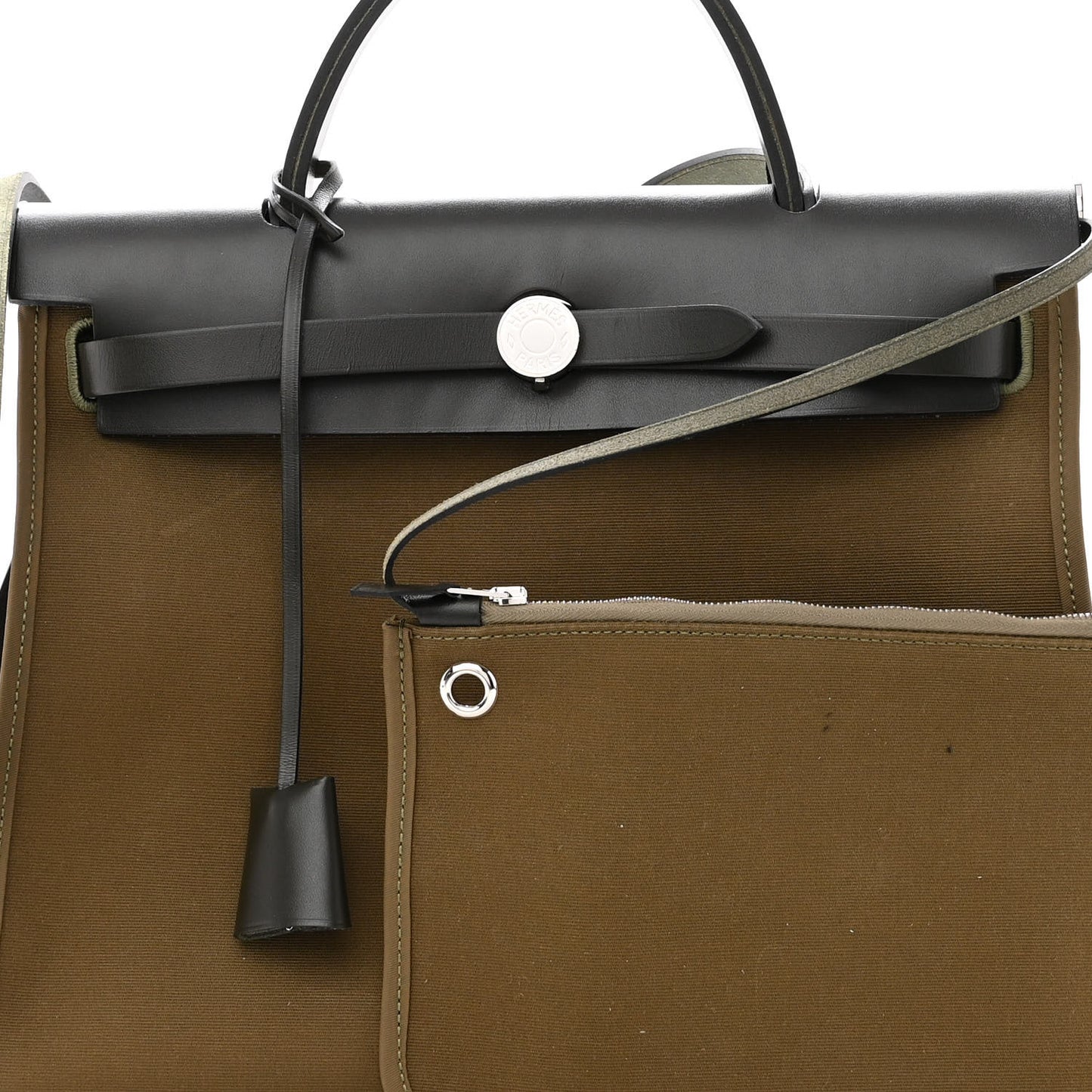 Vache Hunter Toile Herbag Zip 31 PM Khaki