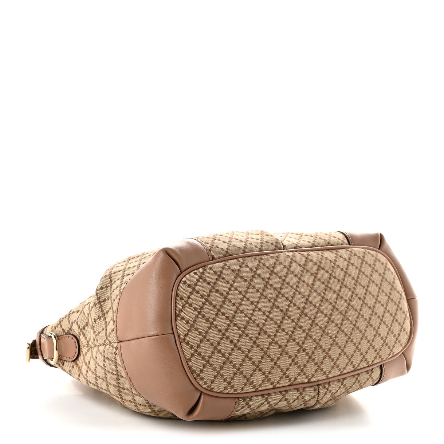 Diamante Medium Sukey Top Handle Bag Beige Pink