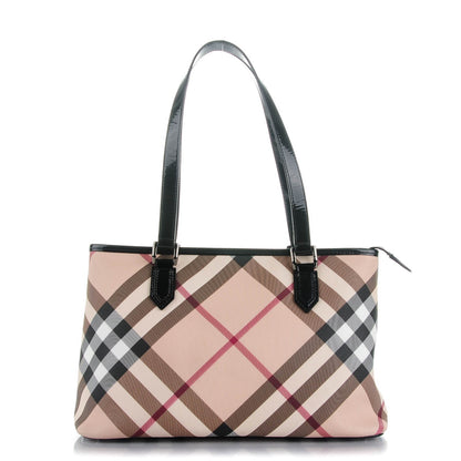 Burberry Supernova Check Regent Tote Black 1 of 8