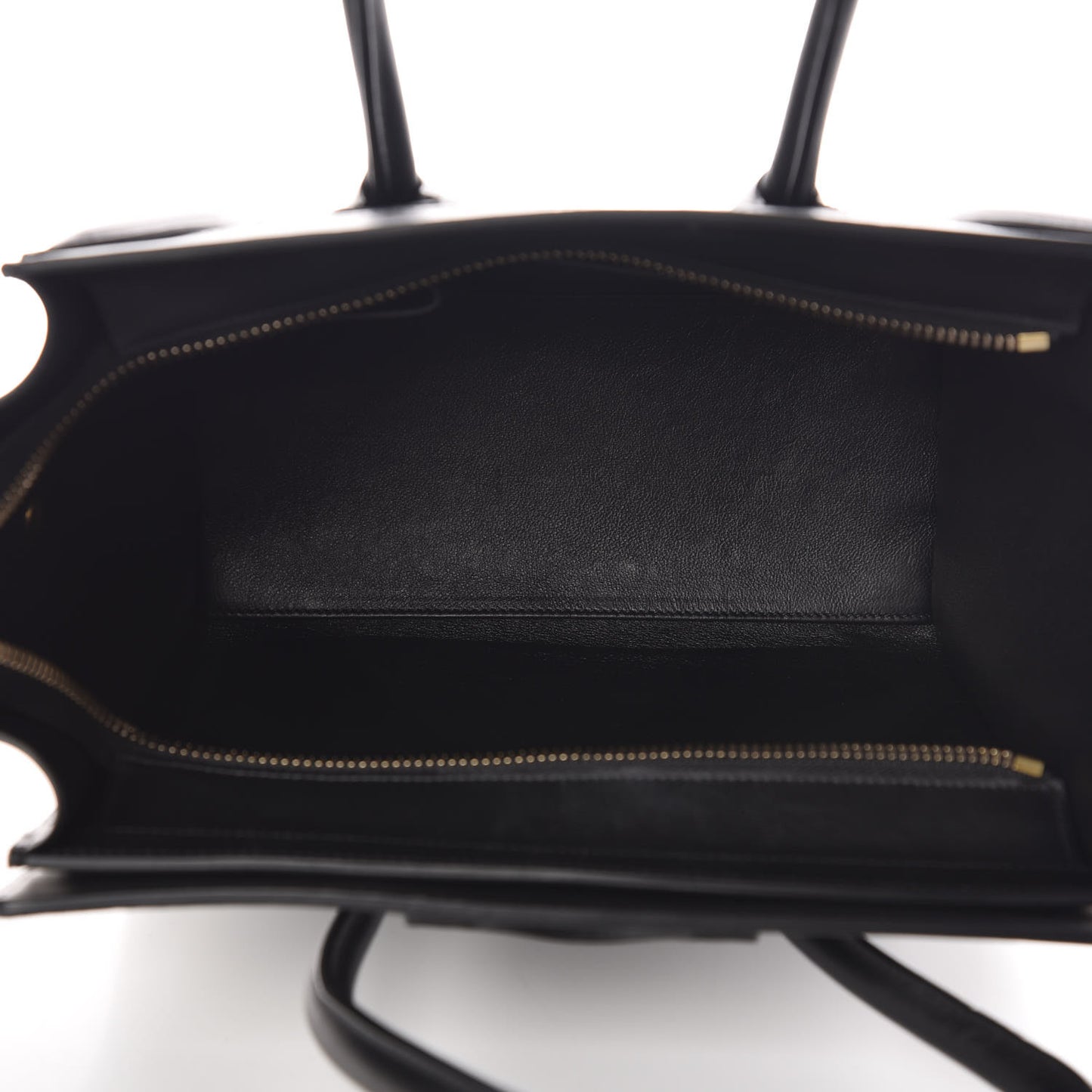 Smooth Calfskin Micro Luggage Black