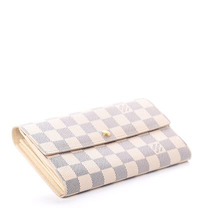 Louis Vuitton Damier Azur Sarah Wallet 3 of 5