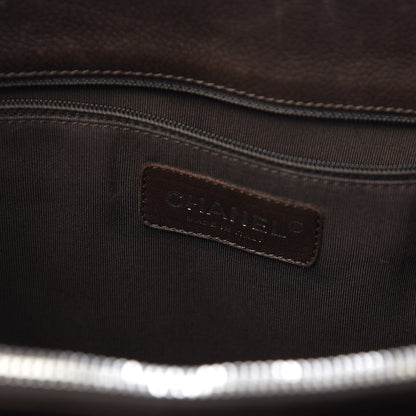 Chanel Caviar Quilted Grand Shopping Tote GST Dark Brown 8 of 10