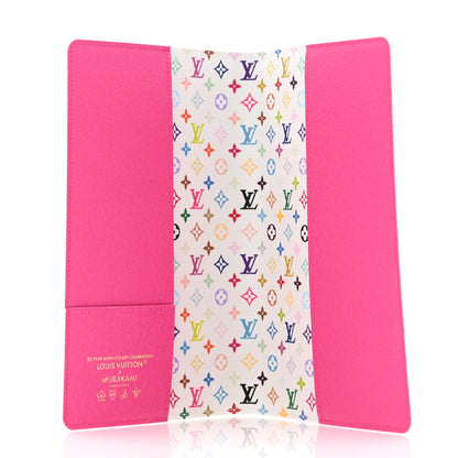 Louis Vuitton LV X TM Monogram Multicolor Emily Notebook Cover MM White 5 of 7
