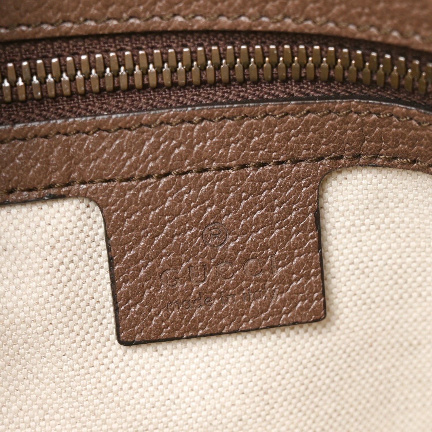 Gucci GG Supreme Monogram Web Small Ophidia Messenger Bag Brown 6 of 10