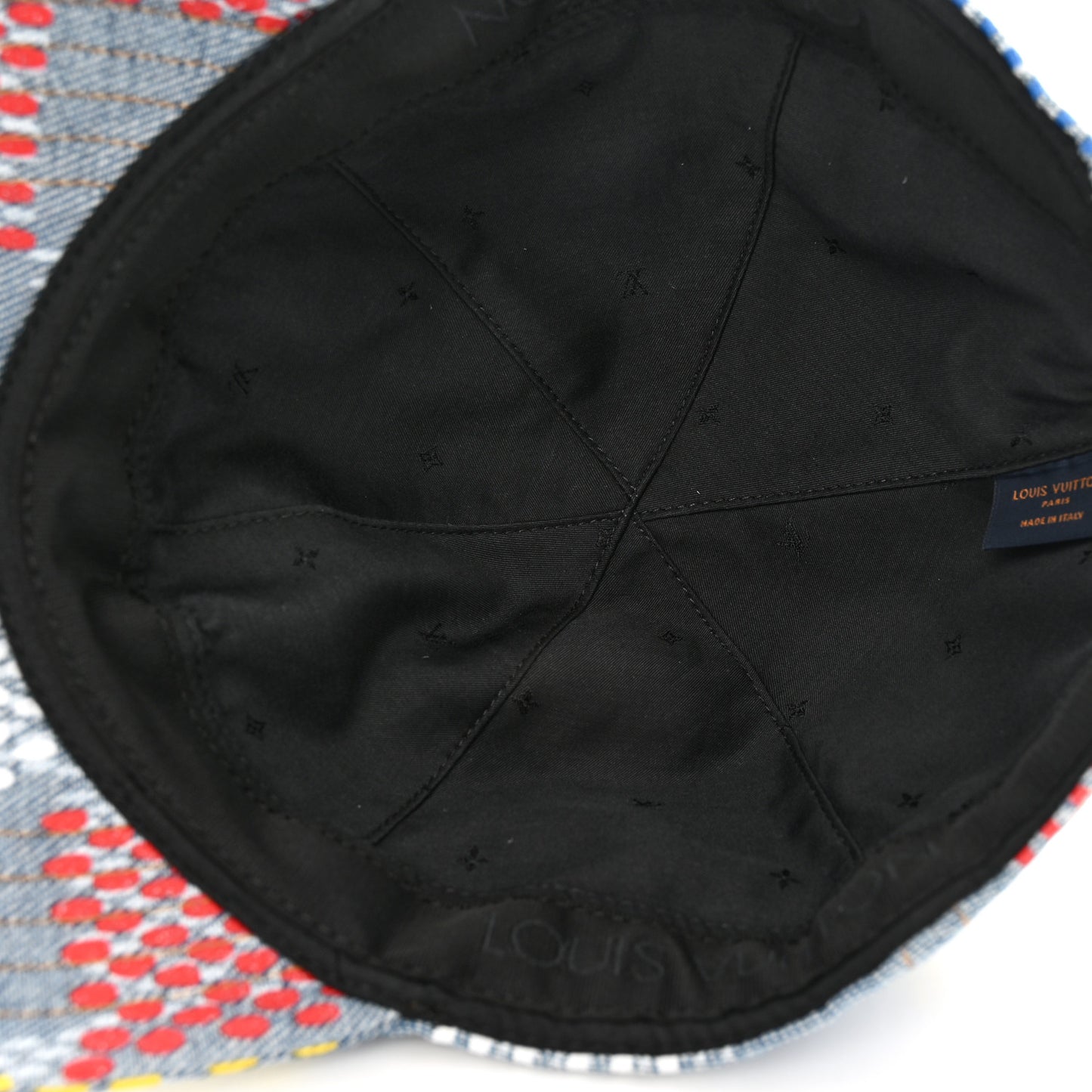 Denim LV Vers Damier Cap M