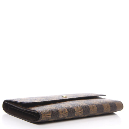 Louis Vuitton Damier Ebene Porte Tresor International Wallet 3 of 9