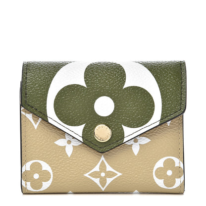 Louis Vuitton Monogram Giant Zoe Wallet Kaki 1 of 6