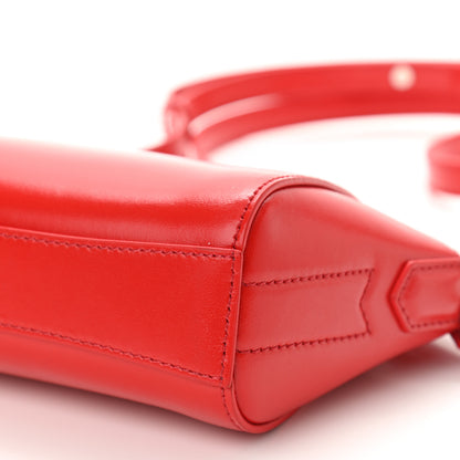 Givenchy Smooth Calfskin Nano Antigona Red 9 of 10