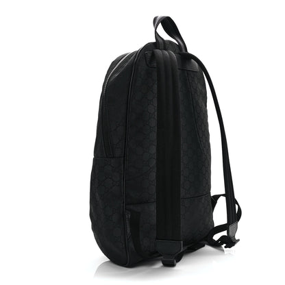 Gucci Nylon Monogram Slim Backpack Black 3 of 8