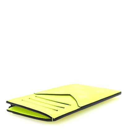 Louis Vuitton Taigarama Coin Card Holder Yellow 4 of 6