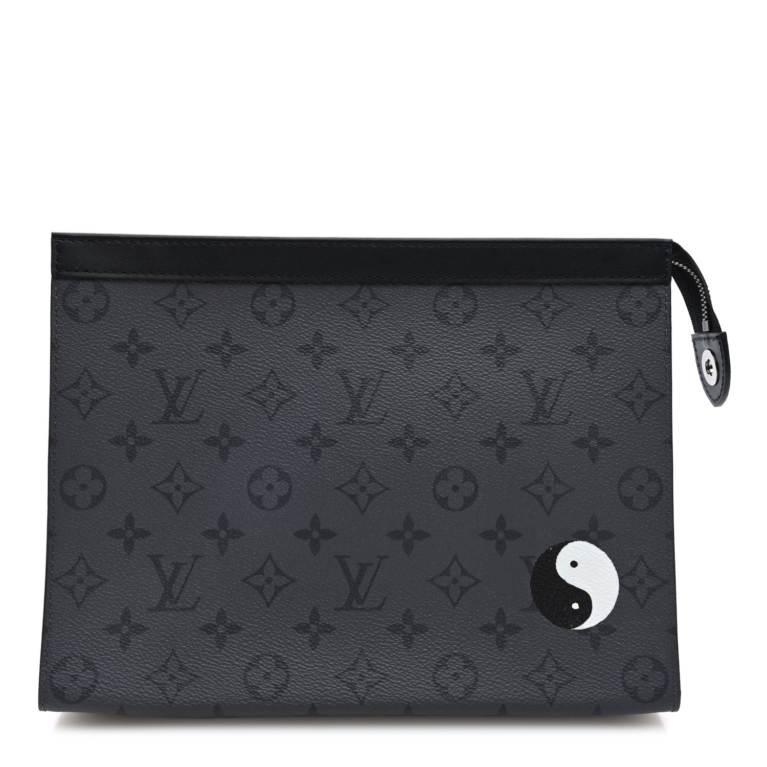 Louis Vuitton Monogram Eclipse Reverse Pochette Voyage MM 1 of 6