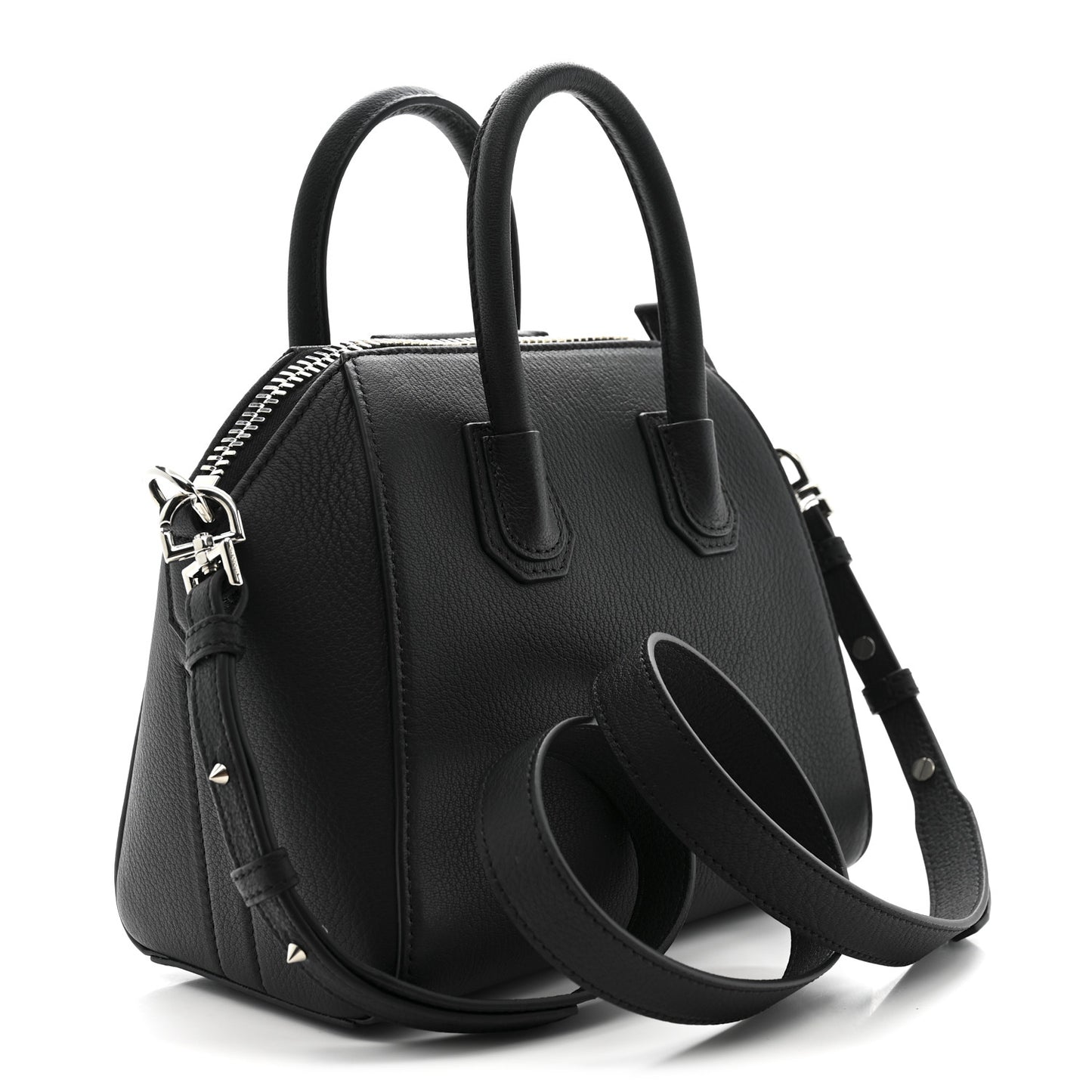 Sugar Goatskin Mini Antigona Black