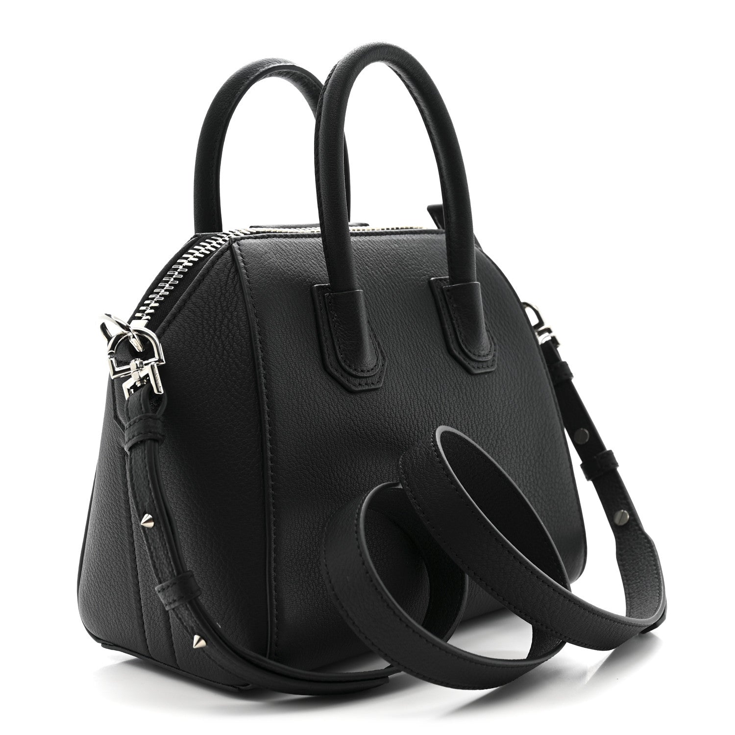 Givenchy Sugar Goatskin Mini Antigona Black 3 of 10