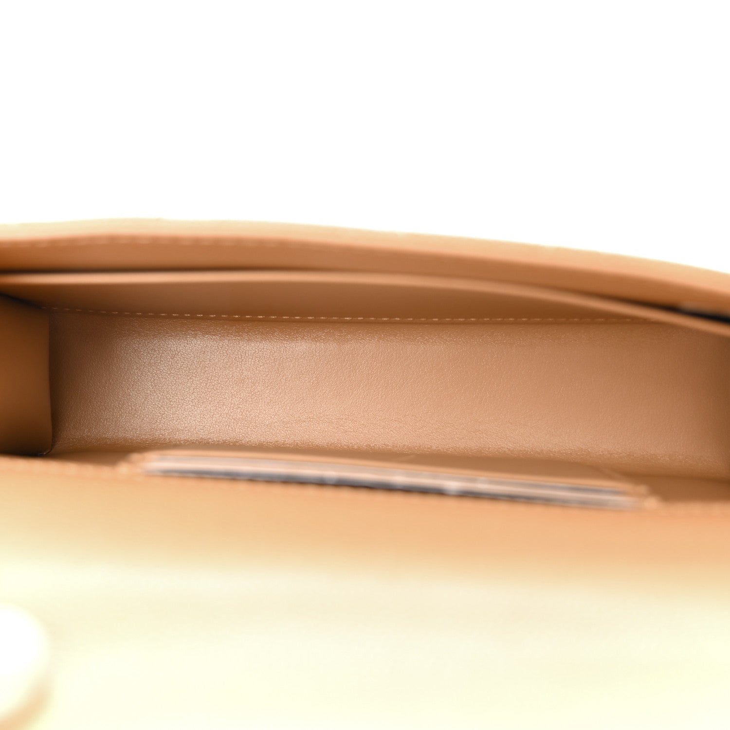 Chanel Caviar Quilted Chain Match Top Handle Phone Holder With Chain Beige 5 of 11