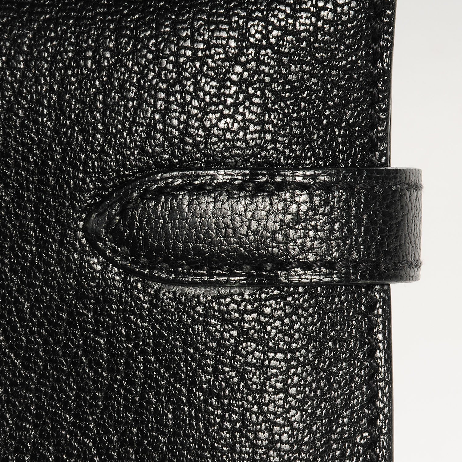 Hermes Chèvre Mysore Kelly Longue Wallet Black 11 of 15