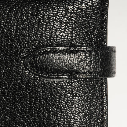 Hermes Chèvre Mysore Kelly Longue Wallet Black 11 of 15