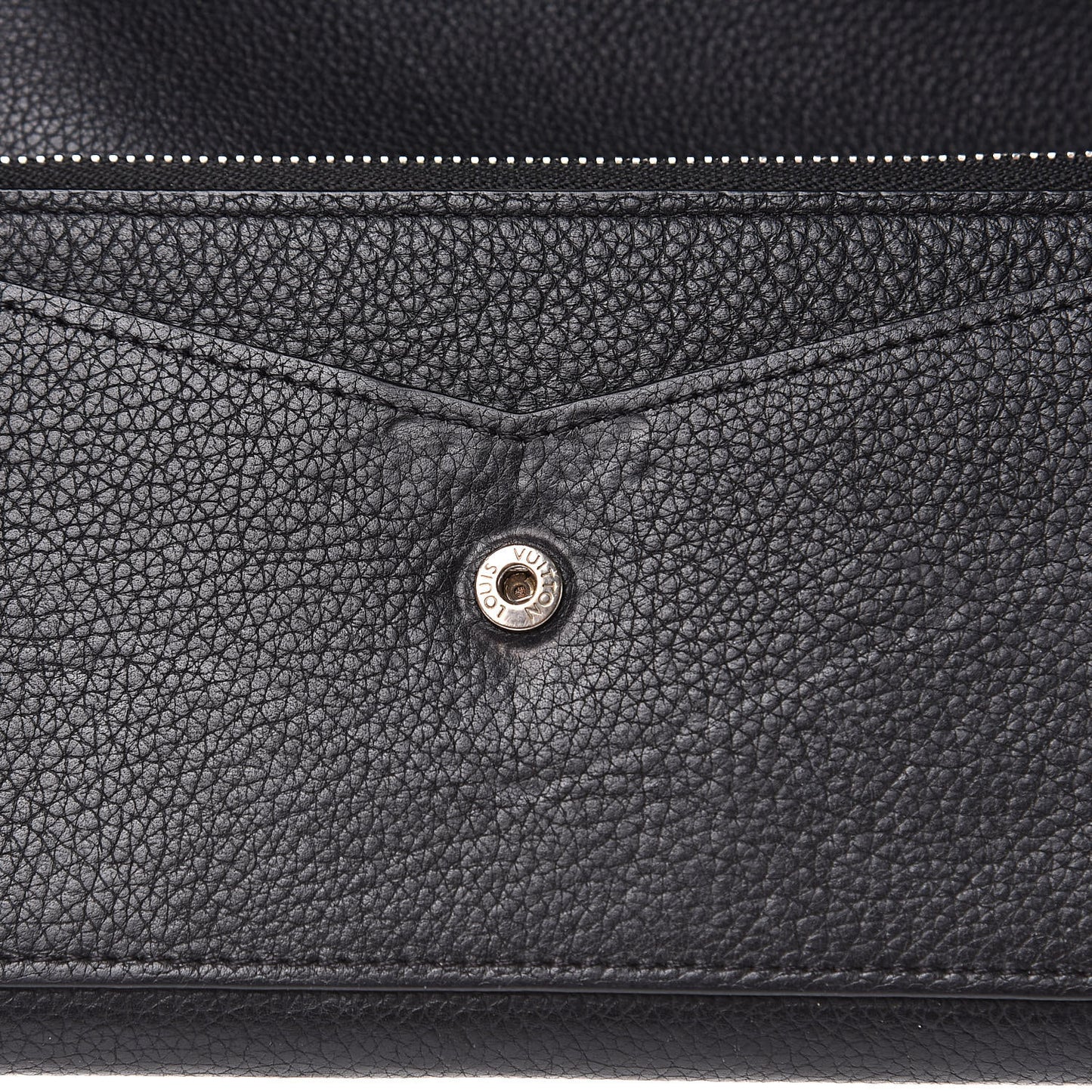 Soft Calfskin My Lockme Wallet Black