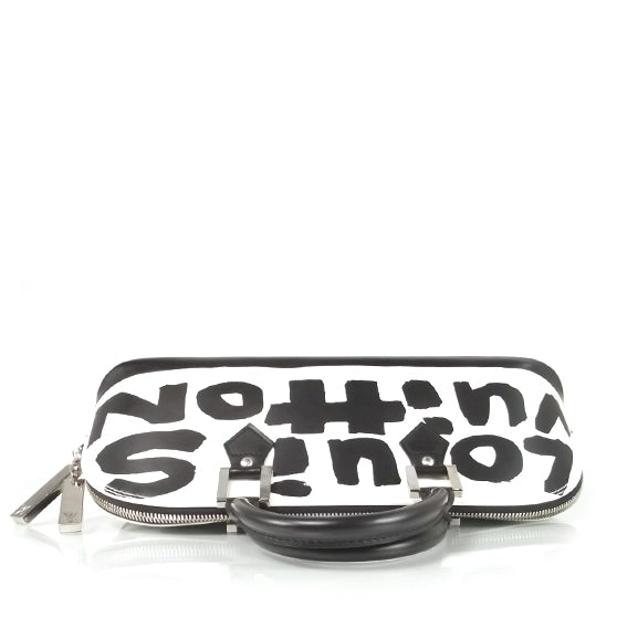 Louis Vuitton Graffiti Alma Horizontal Black 4 of 8