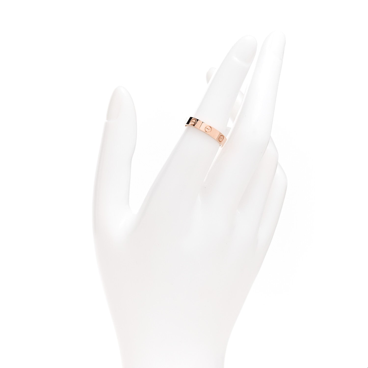 Cartier 18K Pink Gold 3.5mm LOVE Wedding Band Ring 52 6 2 of 4
