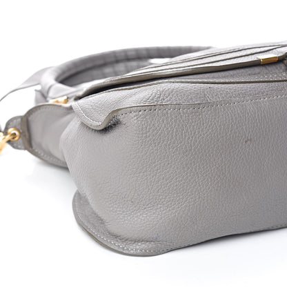 Chloe Calfskin Medium Marcie Satchel Cashmere Grey 10 of 13