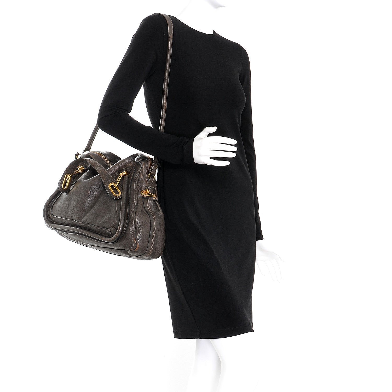 Chloe Calfskin Large Paraty Rock 2 of 19