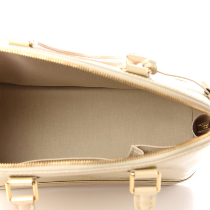 Louis Vuitton Vernis Alma PM Blanc Corail 5 of 9